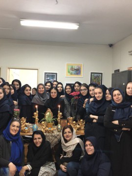 عکسهای دسته جمعی - هنرستان مائده